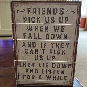 Friends quote Primitives by Kathy